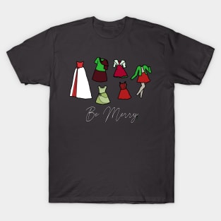 "Be Merry" Christmas Party Wardrobe T-Shirt